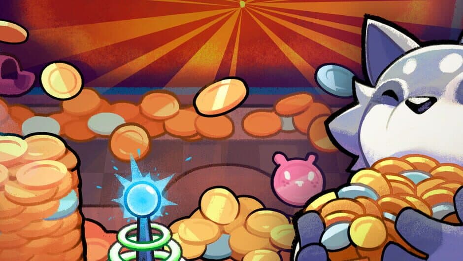 Raccoin: Coin Pusher Roguelike banner