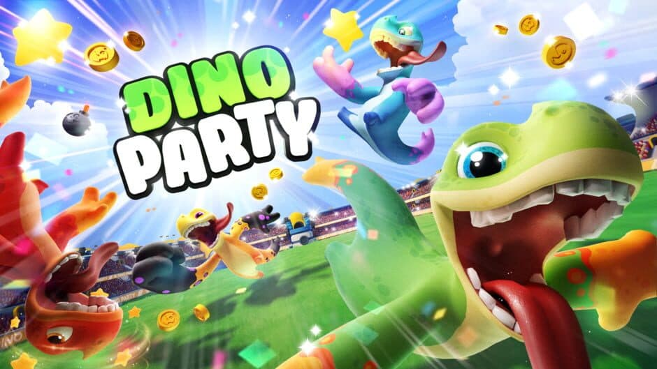Dino Party banner