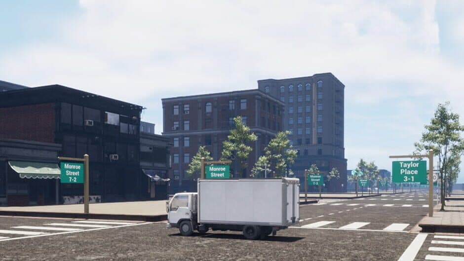 Delivery Service: Courier banner