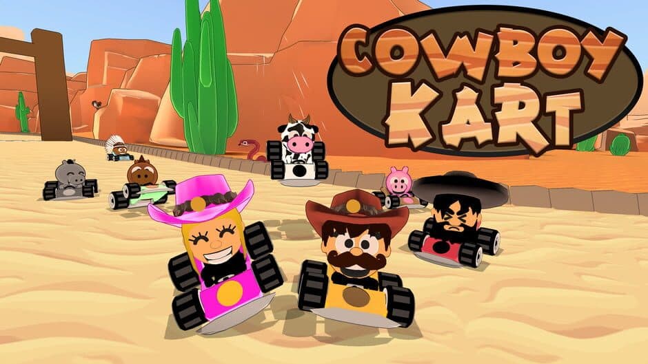 Cowboy Kart banner