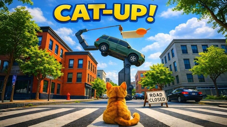 Cat-up! banner