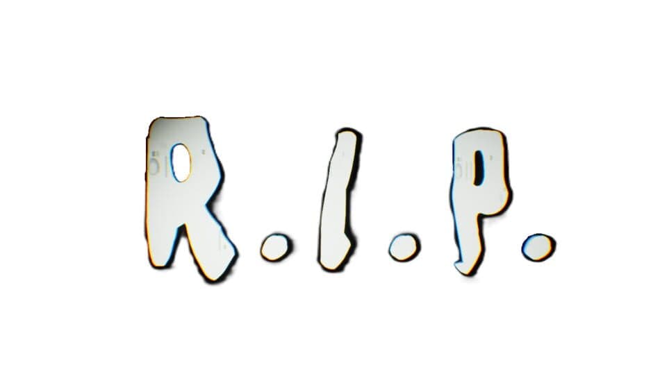 R.I.P. banner